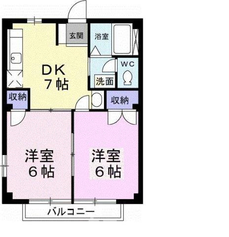 シュープ三条の間取り