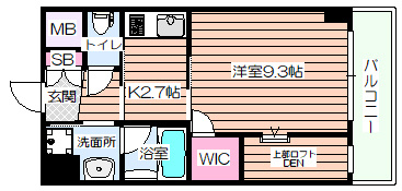 【間取り】 | ドルチェヴィータ新大阪