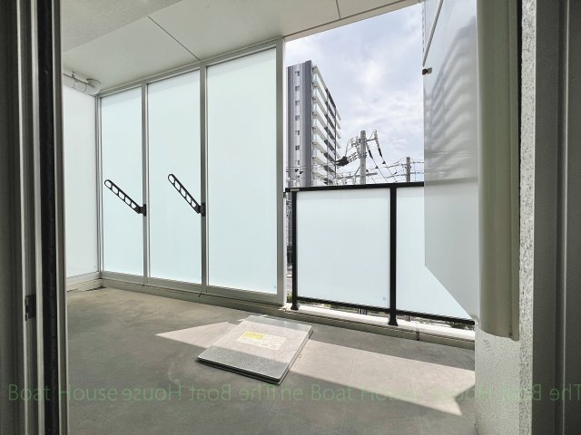 Ceres志賀本通のバルコニー