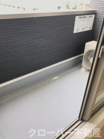 サン・ルミエールＣのバルコニー