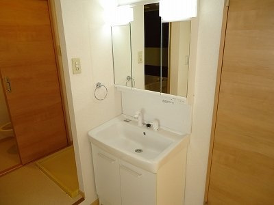 プレステージ青山の洗面所