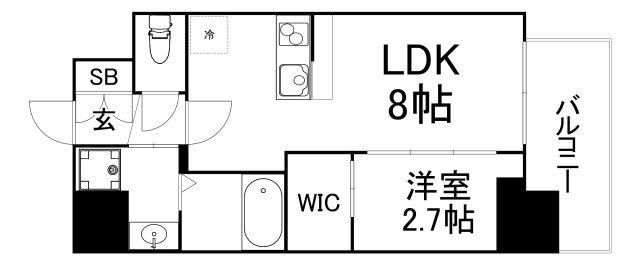 【間取り】 | セレニテ天満橋アリア