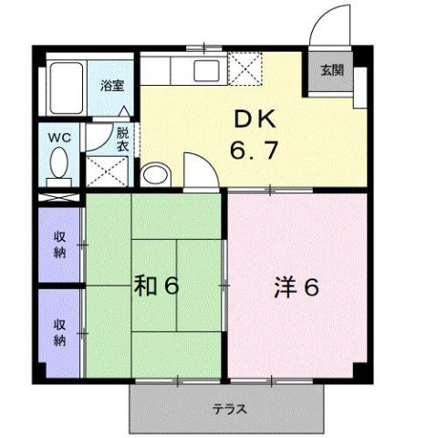 【間取り】 | メゾン・ユーアイ