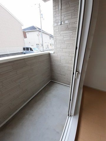 ルーナのバルコニー|バルコニー付きです