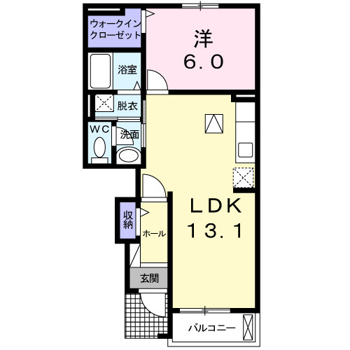 ルーナの間取り