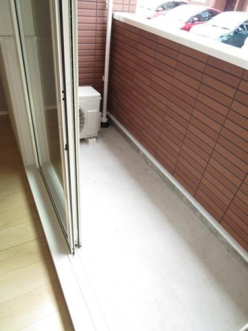 フランメゾン南沖洲Ａのバルコニー|バルコニー付きです