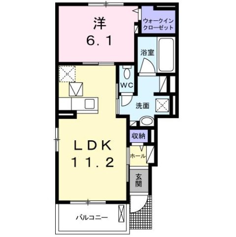 ノールジャルダンの間取り