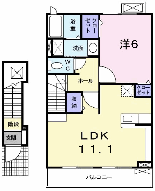 プランドールの間取り