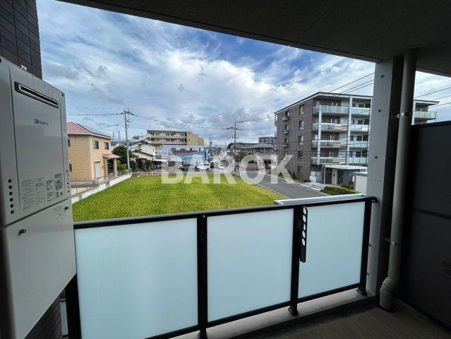 福岡市南区的場１丁目の賃貸マンションのバルコニー