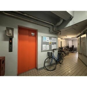 パークサイドコーポの駐車場