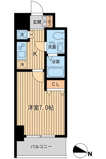 【間取り】 | KDXレジデンス立川(ケイディーエックスレジデンスタチカワ)