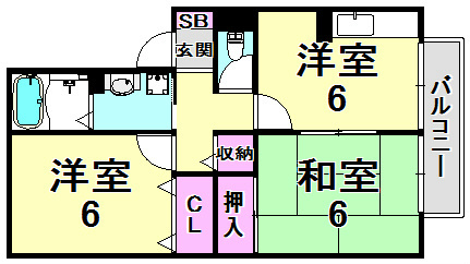 ドミール神垣の間取り
