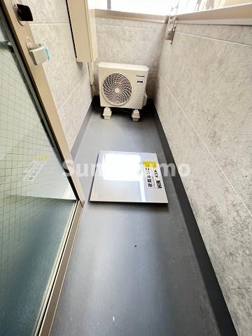 フジパレス阪急園田ＥＡＳＴⅠ番館のバルコニー