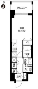 アーバネックス北浜の間取り