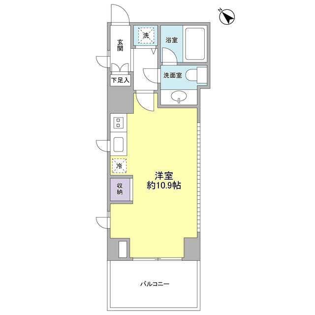プロスペクト渋谷道玄坂の間取り