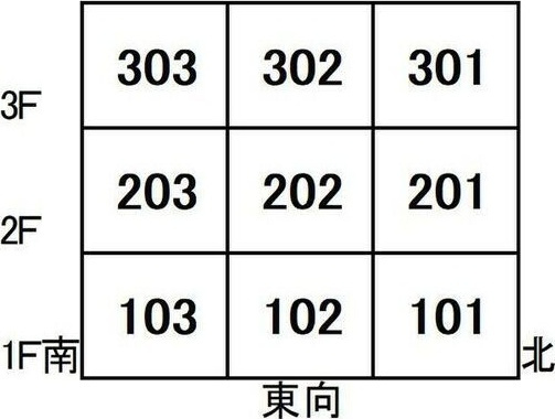 マ・メゾン矢田の区画図