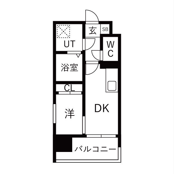 MODERN PALAZZO大濠スクエアの間取り