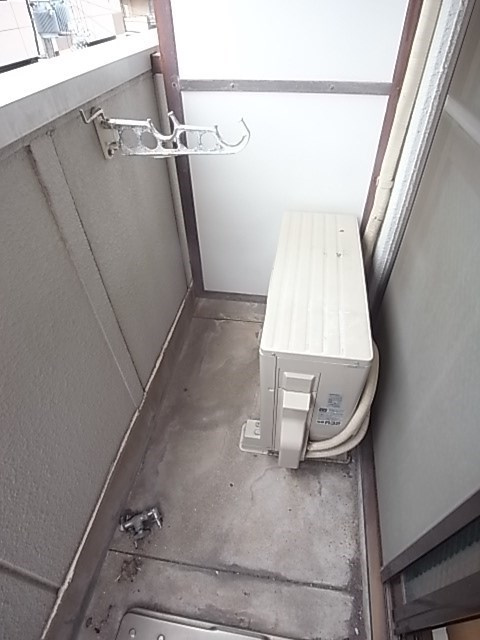 アンピエス六甲のバルコニー