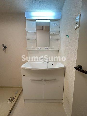 ヴェルデ北堀江の洗面所