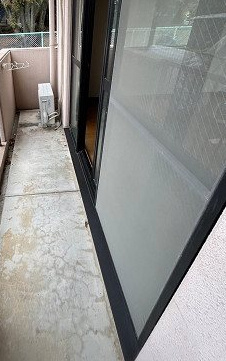 ヴィラMN-1のバルコニー
