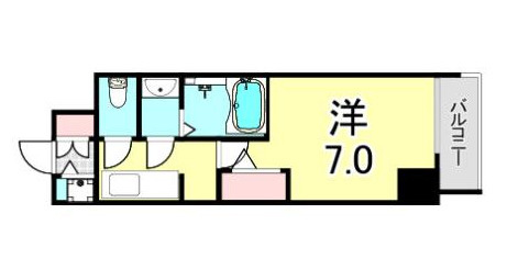 サムティ難波VIVOの間取り