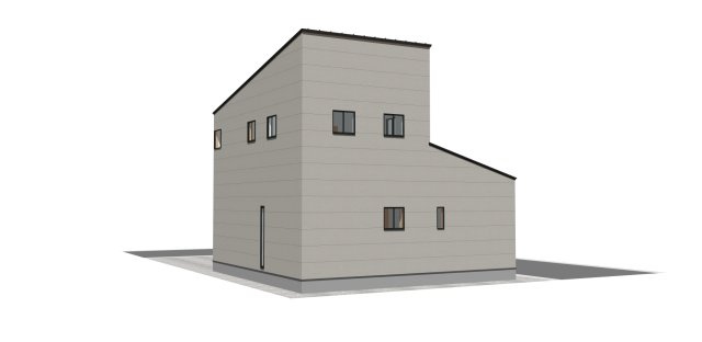 ☆最高基準の耐震等級3取得☆タスリエPLUS迎町の外観パース|最高基準の耐震等級3＆省令準耐火構造＆ZEH水準仕様