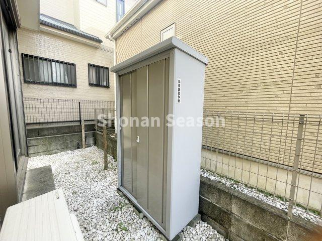 座間市立野台3丁目　中古戸建　97.97平米の庭