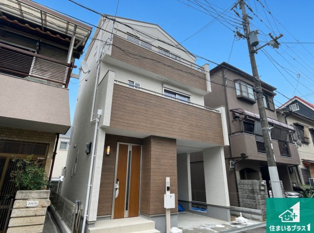 高槻市大冠町　新築一戸建てのトイレ|シンプルなトイレは落ち着く空間！お手入れも簡単です！