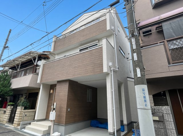 ■高槻市大冠町　新築一戸建ての外観|安心の10年保証！外観を美しく保ち、雨水で汚れを落とします！気になることがありましたら、お気軽にお問い合わせください！