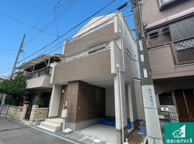 ■高槻市大冠町　新築一戸建ての外観|安心の10年保証！外観を美しく保ち、雨水で汚れを落とします！気になることがありましたら、お気軽にお問い合わせください！