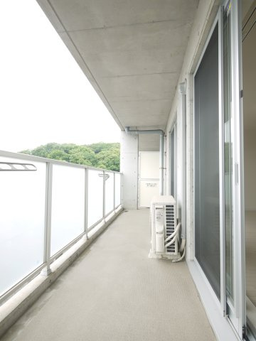 Hill Top津島のバルコニー|※写真は別の部屋のものです。