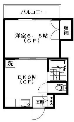 メゾン三枝の間取り