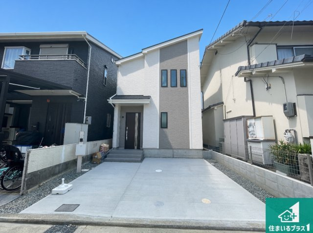■茨木市西福井　新築一戸建ての外観|お客様に長く安心して住んでいだだける事にこだわった家づくり！住んでからのアフターサービスにもしっかりと取り組んでいます！
