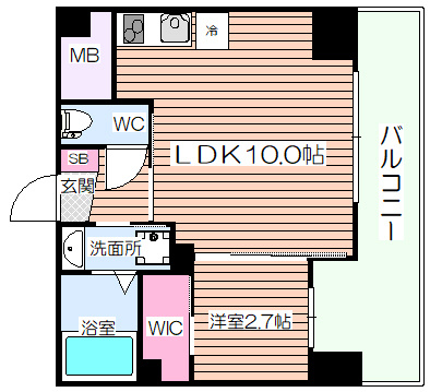 【間取り】 | アドバンス江坂ラシュレ