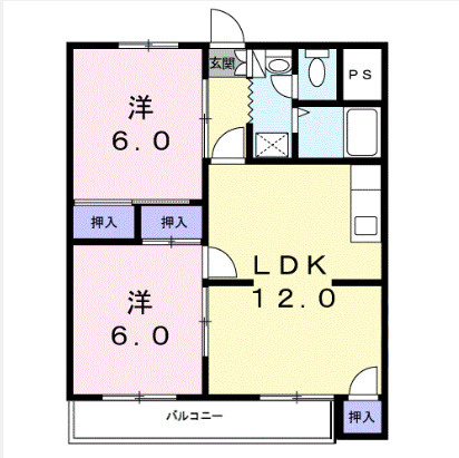 シャルマン１３３の間取り