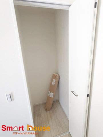町田市本町田13期　新築1棟の収納|来客用のお布団や散らかってしまう子供のおもちゃも収納できます♪