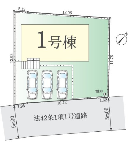 町田市本町田13期　新築1棟の区画図