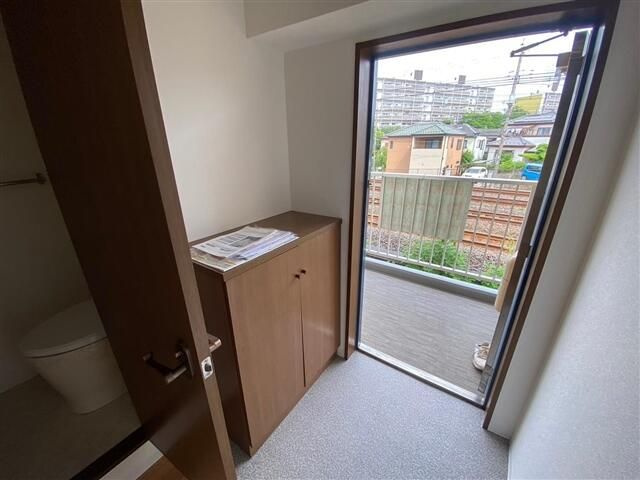 マンションフジフィールドの玄関|きれいな玄関です