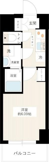 【間取り】 | MAXIV八王子DUE(マキシヴハチオウジデュエ)