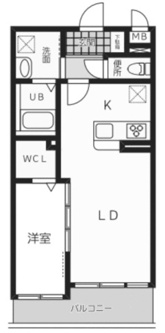 KIRA YAESUの間取り