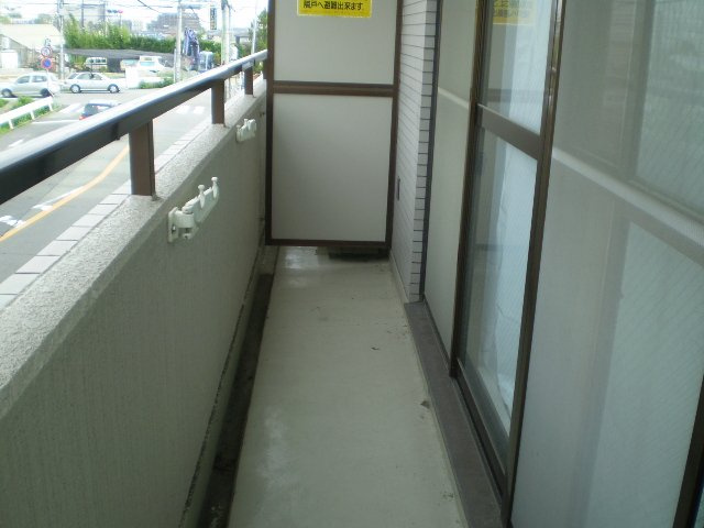 エトワール中山のバルコニー