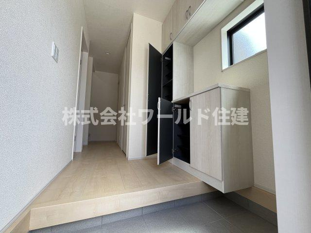 青梅市和田町第5の玄関