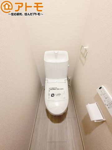 【トイレ】 | 清水区中矢部町8期　新築戸建　全1棟 | 毎日使うトイレだからこそ機能性を重視したいですよね！温水洗浄便座で快適な時間をお過ごしください♪