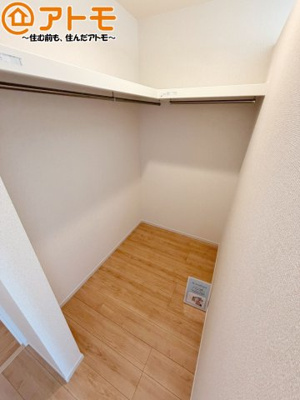 【収納】 | 清水区中矢部町8期　新築戸建　全1棟 | 収納家具を減らせる容量の大きなクローゼット♪