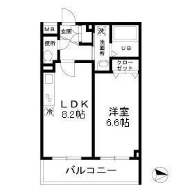 トレ　フレッチェの間取り