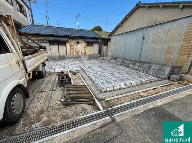 ◆松原市東新町　新築一戸建ての外観|現在建築中！落ち着いた街並みで新生活を始めることが出来そう！周辺の物件も併せてご紹介させて頂きます！