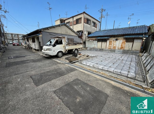 ◆松原市東新町　新築一戸建ての外観|現在建築中！落ち着いた街並みで新生活を始めることが出来そう！周辺の物件も併せてご紹介させて頂きます！
