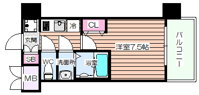 【間取り】 | スプランディッド中之島WEST