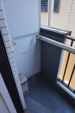 葵マンションのバルコニー|他部屋参照