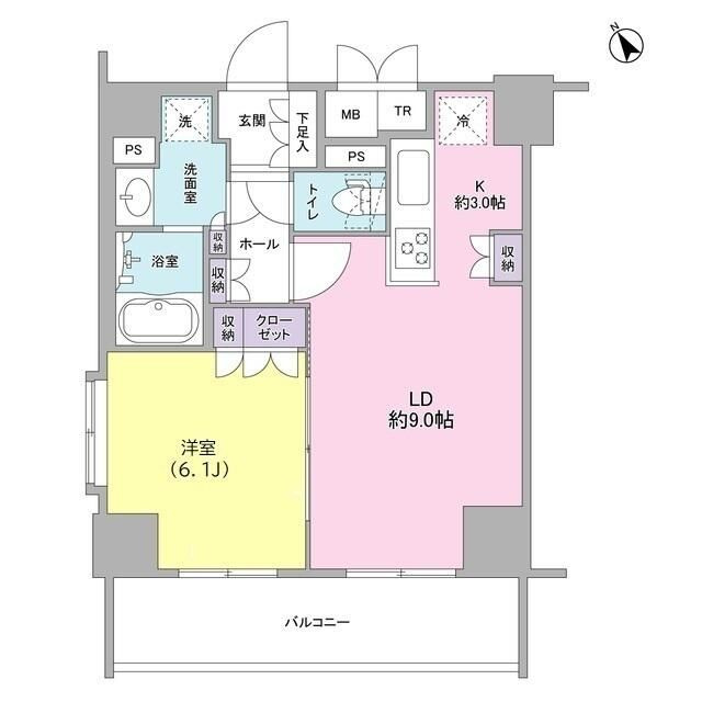 コンフォリア春日富坂の間取り